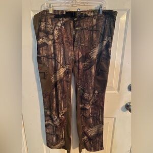 Men's Camouflage Cargo Pants - Brown/Olive